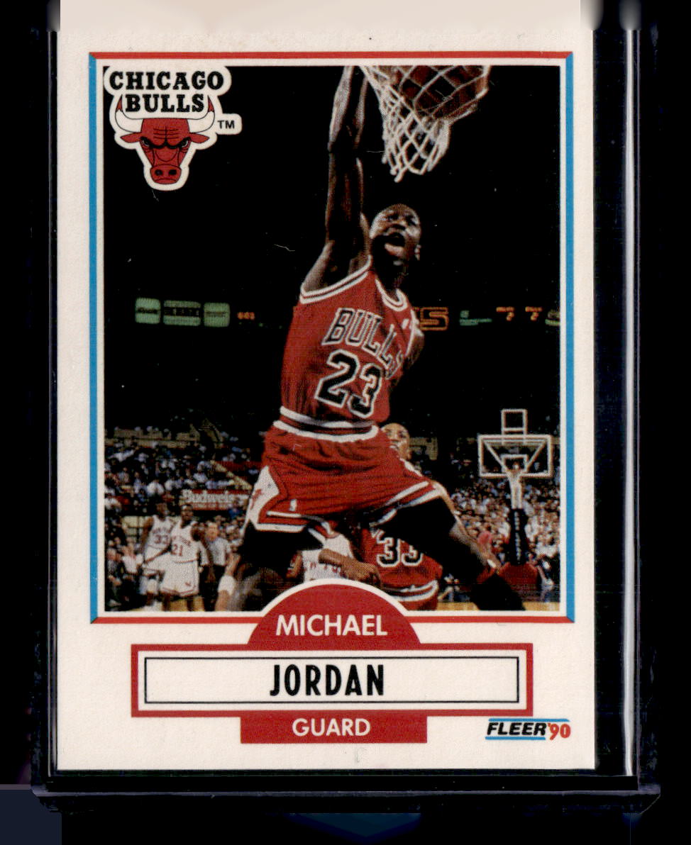 1990-91 Fleer #26b Michael Jordan