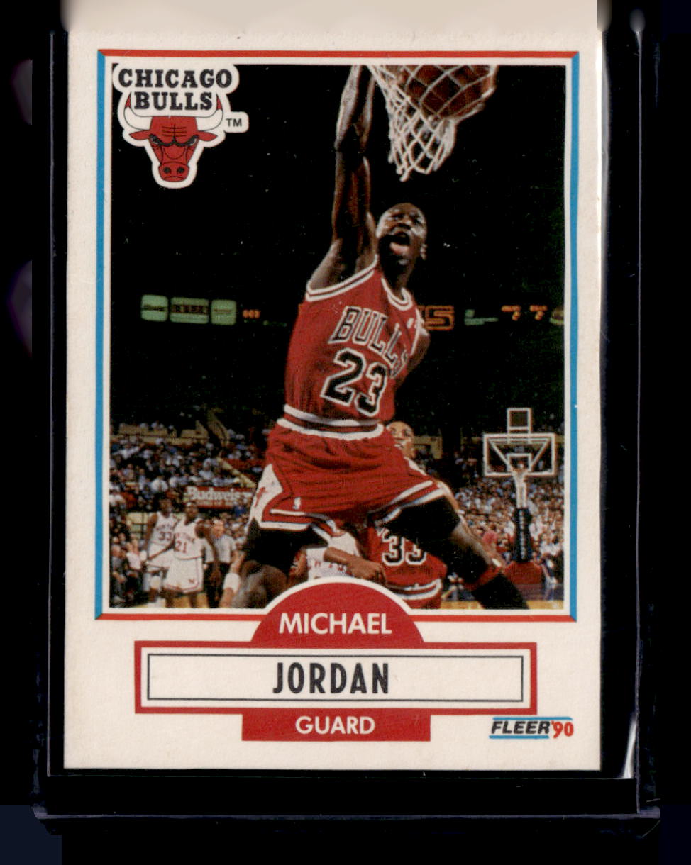 1990-91 Fleer #26b Michael Jordan