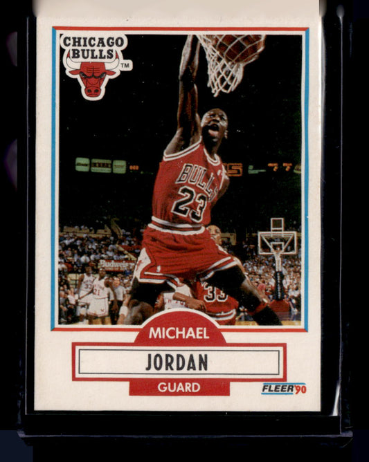 1990-91 Fleer #26b Michael Jordan