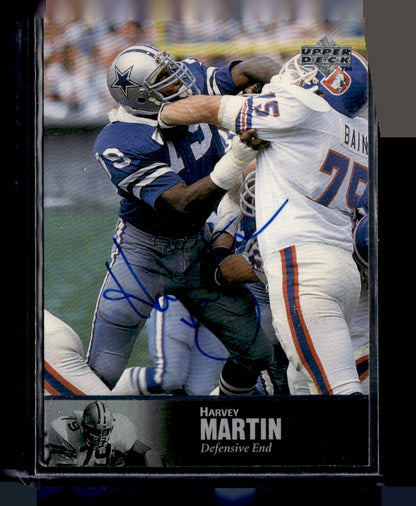 1997 Upper Deck Legends #AL-135 Harvey Martin Autographs
