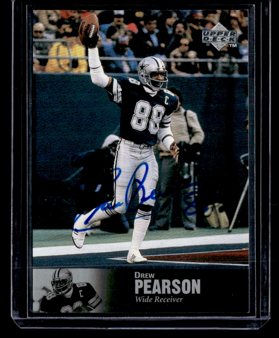 1997 Upper Deck Legends #AL-153 Drew Pearson Autographs