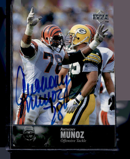 1997 Upper Deck Legends #AL-150 Anthony Munoz Autographs