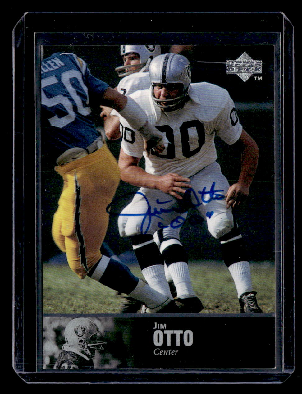 1997 Upper Deck Legends #AL-57 Jim Otto Autographs