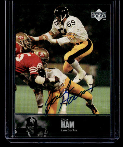 1997 Upper Deck Legends #AL-72 Jack Ham Autographs