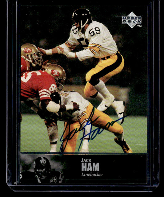 1997 Upper Deck Legends #AL-72 Jack Ham Autographs