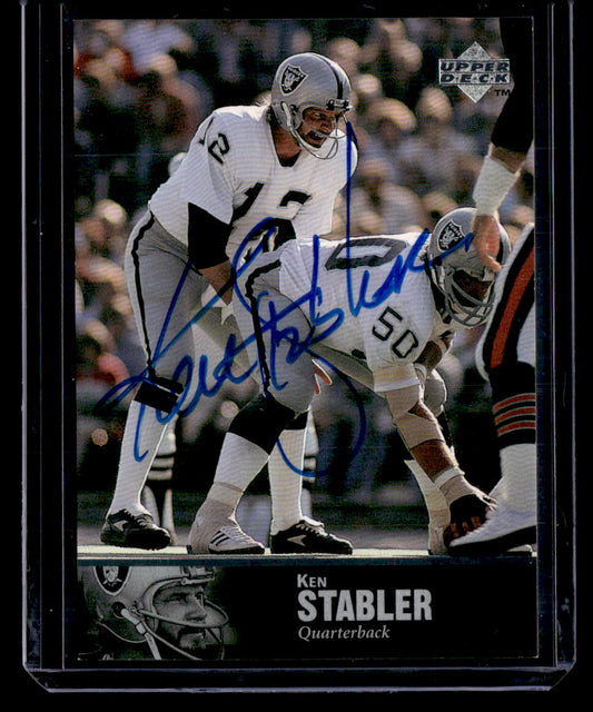 1997 Upper Deck Legends #AL-166 Ken Stabler Autographs