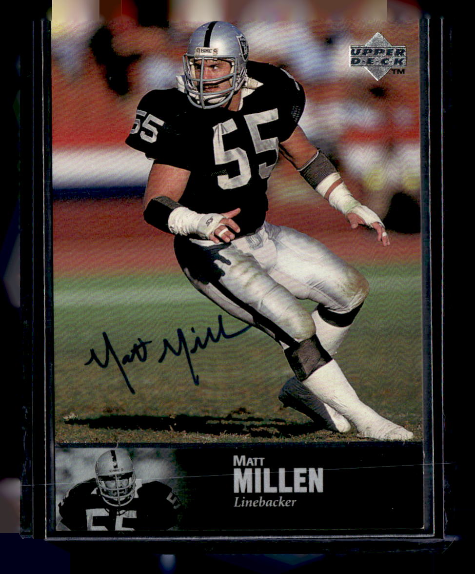 1997 Upper Deck Legends #AL-142 Matt Millen Autographs