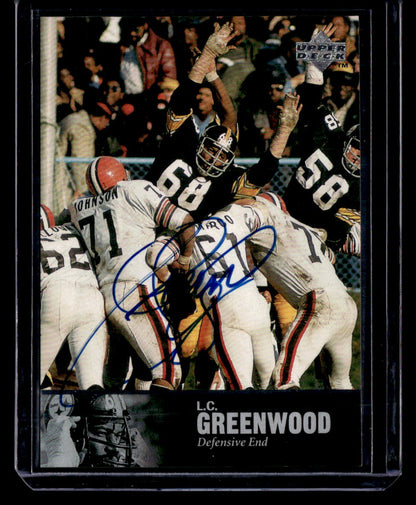 1997 Upper Deck Legends #AL-108 L.C. Greenwood Autographs