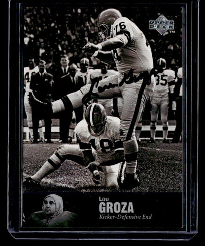1997 Upper Deck Legends #AL-37 Lou Groza Autographs