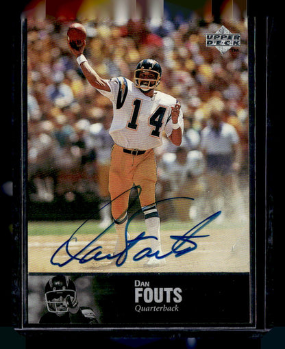 1997 Upper Deck Legends #AL-7 Dan Fouts Autographs