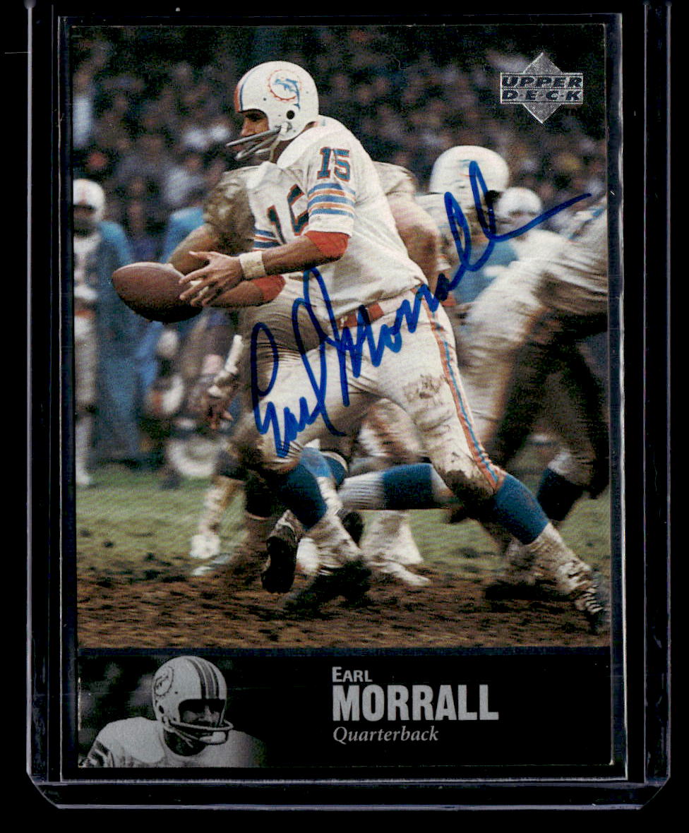 1997 Upper Deck Legends #AL-143 Earl Morrall Autographs