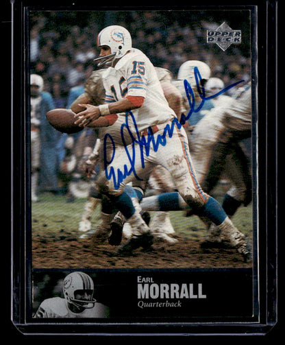 1997 Upper Deck Legends #AL-143 Earl Morrall Autographs