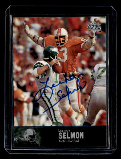 1997 Upper Deck Legends #AL-61 Lee Roy Selmon Autographs