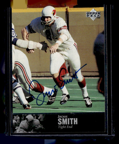 1997 Upper Deck Legends #AL-62 Jackie Smith Autographs