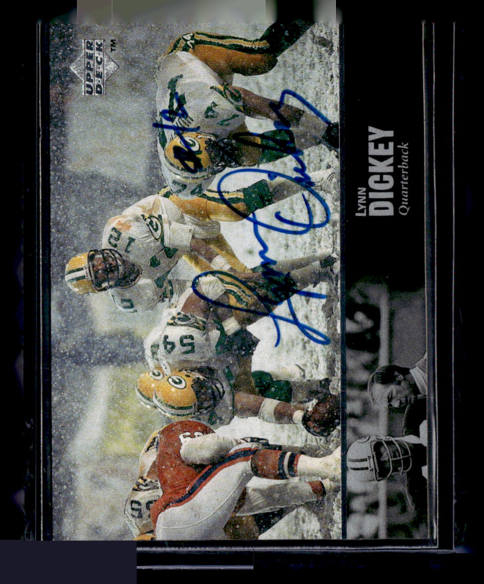 1997 Upper Deck Legends #AL-100 Lynn Dickey Autographs