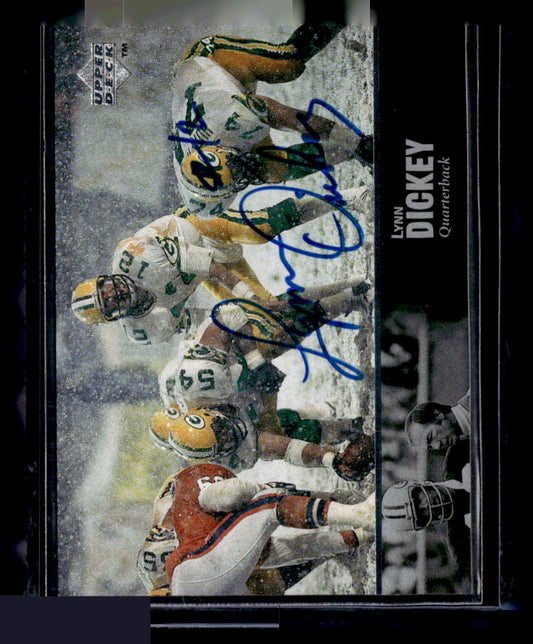 1997 Upper Deck Legends #AL-100 Lynn Dickey Autographs