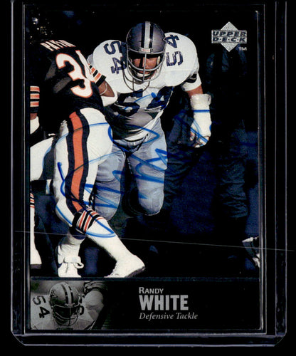 1997 Upper Deck Legends #AL-69 Randy White Autographs