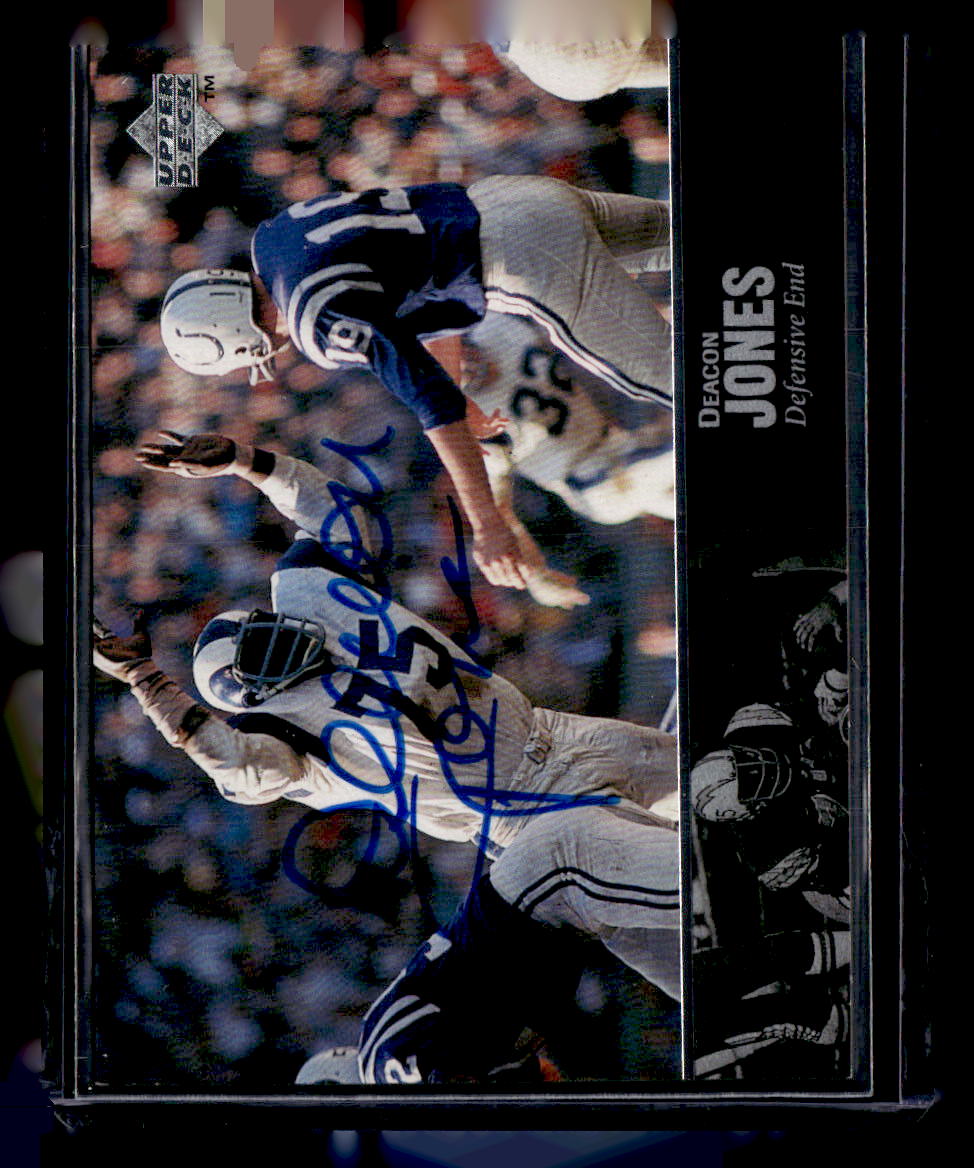 1997 Upper Deck Legends #AL-42 Deacon Jones Autographs