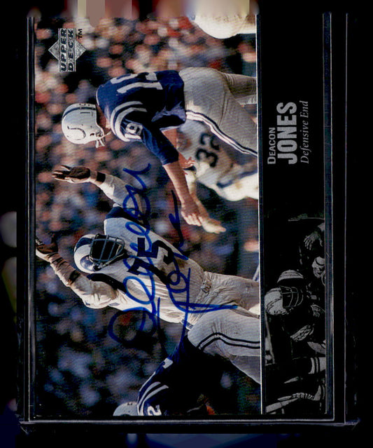 1997 Upper Deck Legends #AL-42 Deacon Jones Autographs