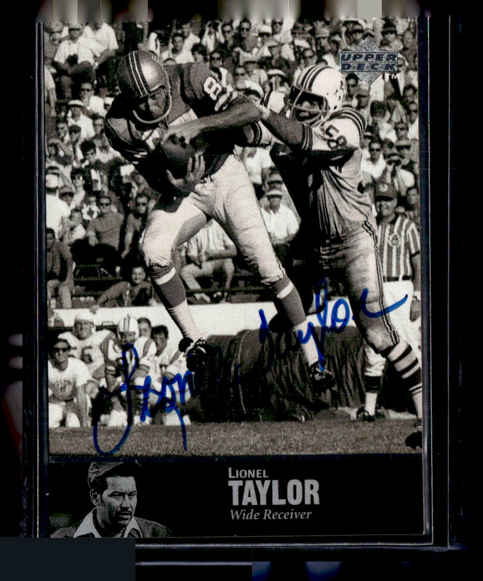 1997 Upper Deck Legends #AL--172 Lionel Taylor Autographs