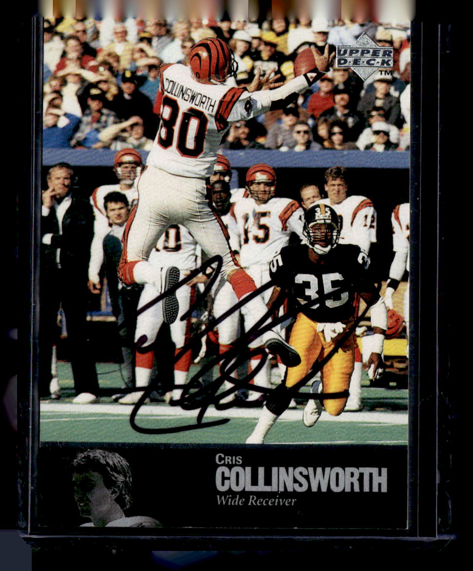 1997 Upper Deck Legends #AL-91 Cris Collinsworth Autographs