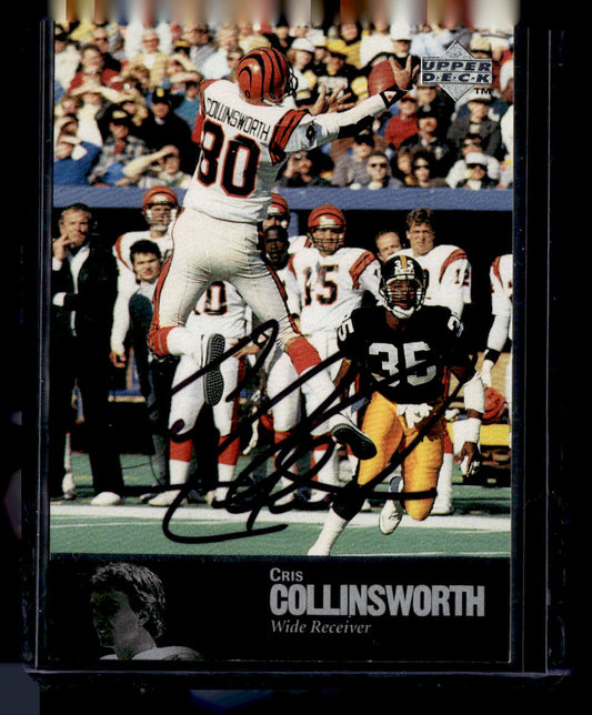 1997 Upper Deck Legends #AL-91 Cris Collinsworth Autographs