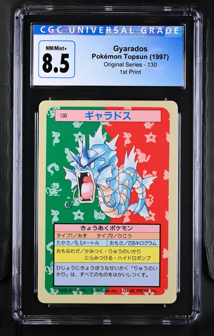 1997 Original Series #130 Gyarados CGC 8.5