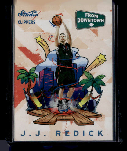 2016-17 Panini Studio #FD17 J.J. Redick From Downtown!