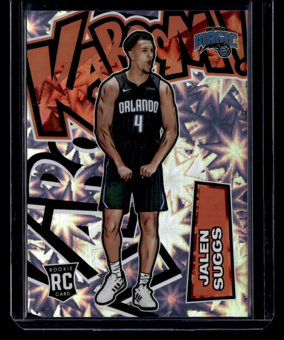 2021-22 Panini Crown Royale #24 Jalen Suggs Kaboom