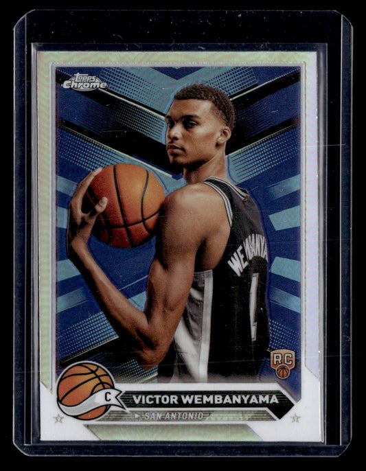 2023-24 Topps Chrome #1 Victor Wembanyama Refractors