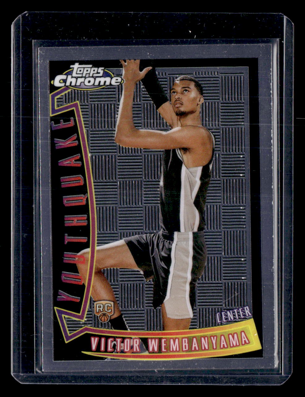 2023-24 Topps Chrome #YQ-1 Victor Wembanyama Youthquake