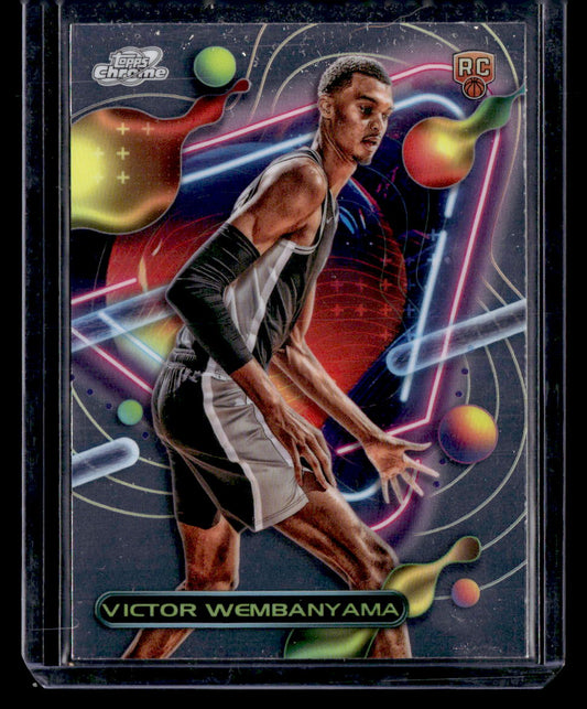 2023-24 Topps Chrome Cosmic #151 Victor Wembanyama