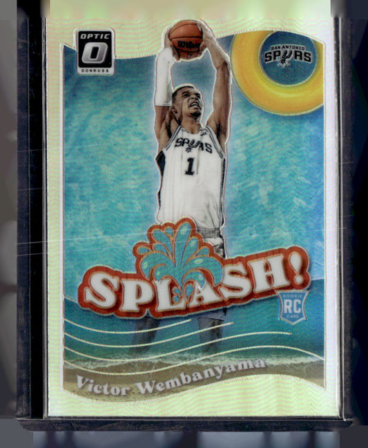 2023-24 Donruss Optic - Splash Holo #6 Victor Wembanyama