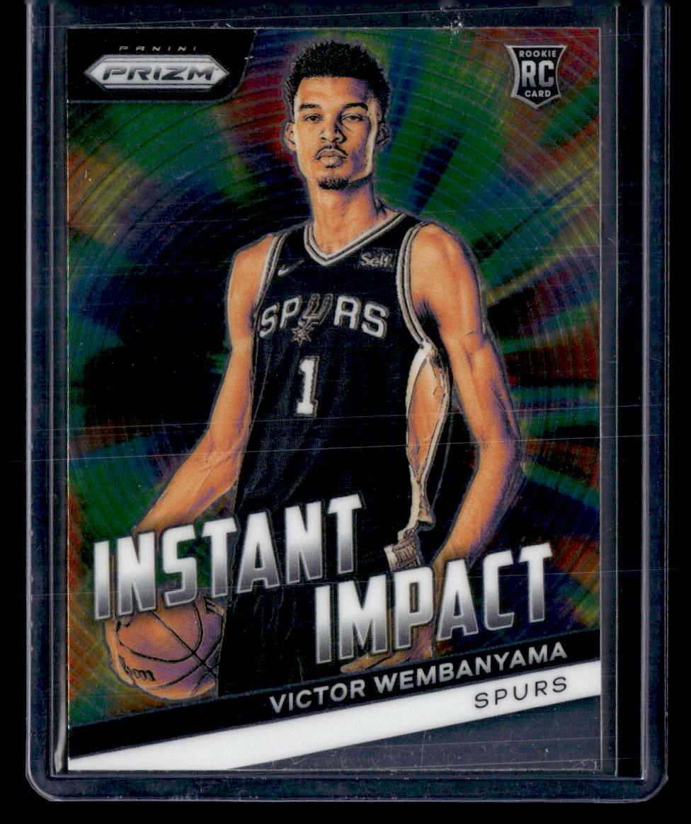 2023-24 Panini Prizm #3 Victor Wembanyama Instant Impact