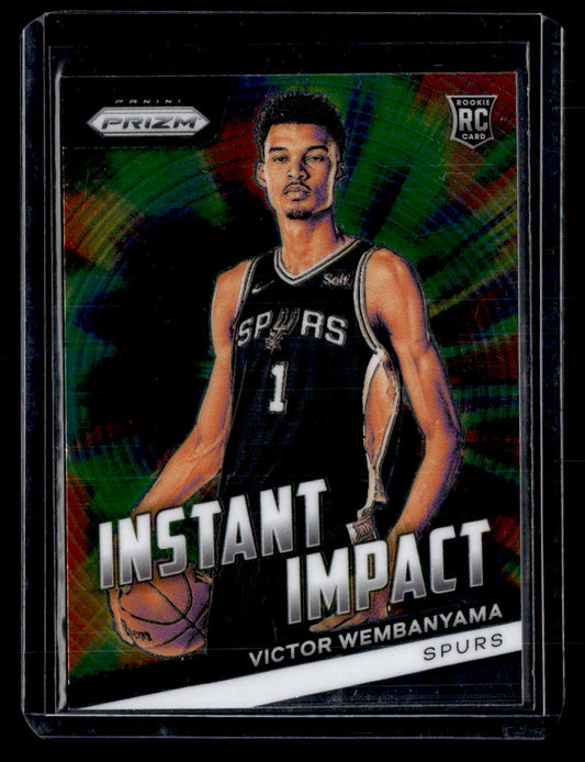 2023-24 Panini Prizm #3 Victor Wembanyama Instant Impact