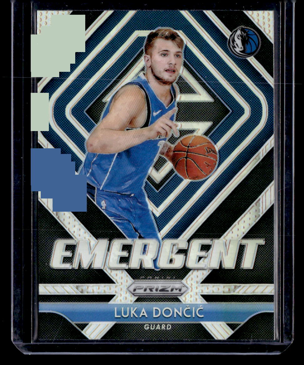 2018-19 Panini Prizm #3 Luka Doncic Emergent Silver