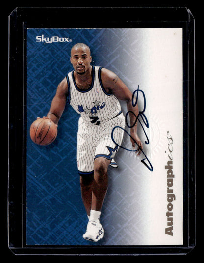 1996-97 SkyBox Premium #NNO Dennis Scott Autographics Black Ink