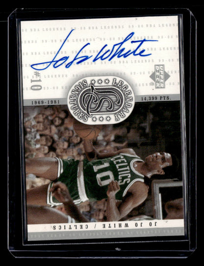 1999-00 Upper Deck Legends #JJ Jo Jo White Legendary Signatures