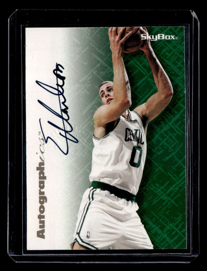 1996-97 SkyBox Premium #NNO Eric Montross Autographics Black Ink