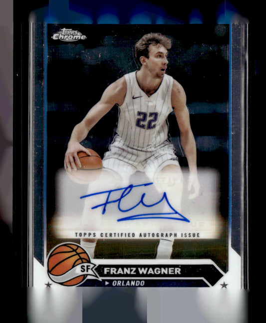 2023-24 Topps Chrome #CG-FW Franz Wagner Autographs