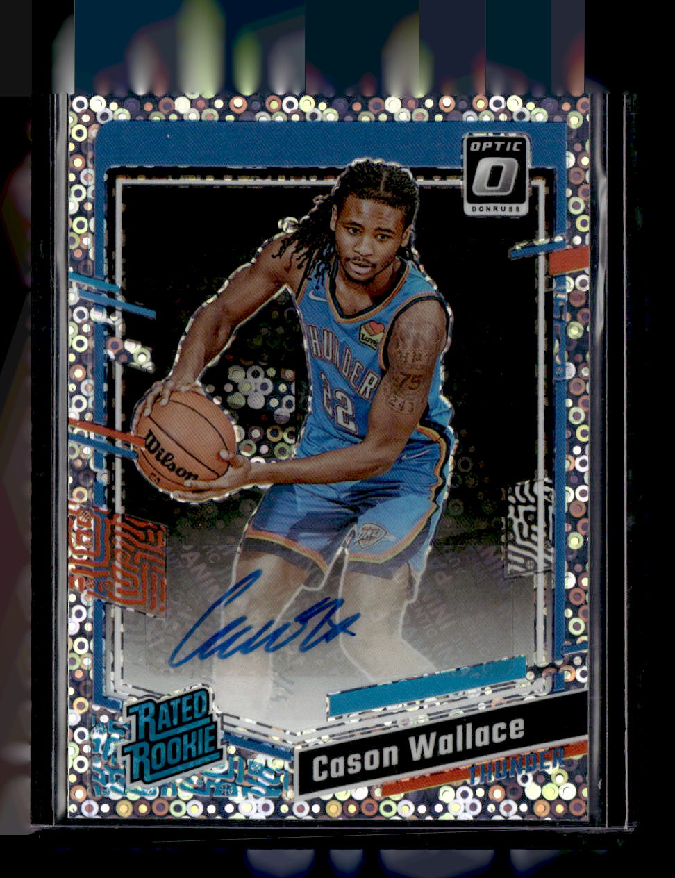 2023-24 Donruss Optic - Fast Break Holo #269 Cason Wallace