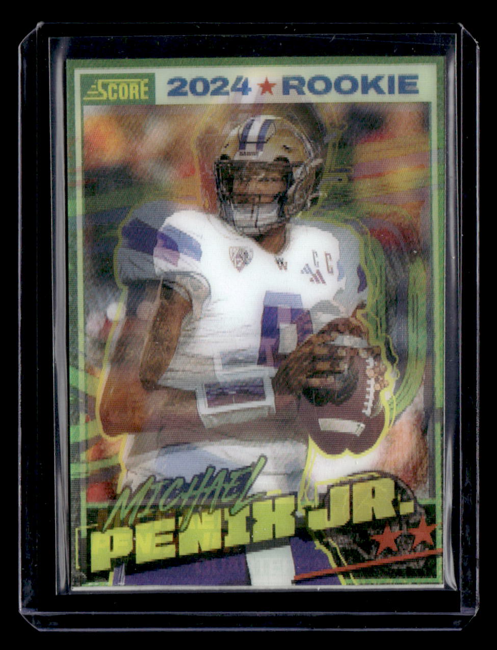 2024 Score #7 Michael Penix Jr. 35th Anniversary Rookies Dynamics