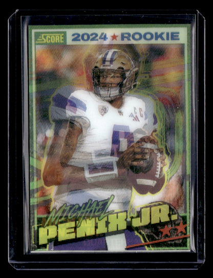 2024 Score #7 Michael Penix Jr. 35th Anniversary Rookies Dynamics