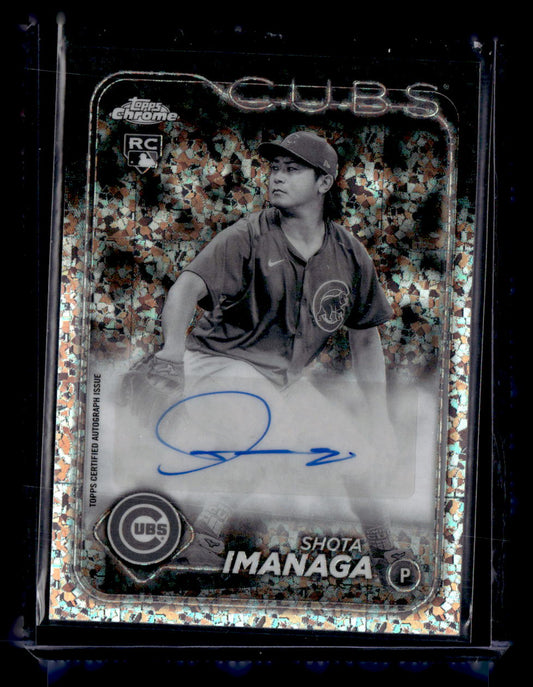 2024 Topps Chrome Update #AC-SI Shota Imanaga Negative Autograph