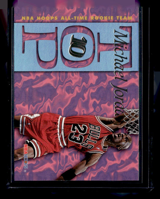 1995-96 Hoops #AR7 Michael Jordan Top Ten