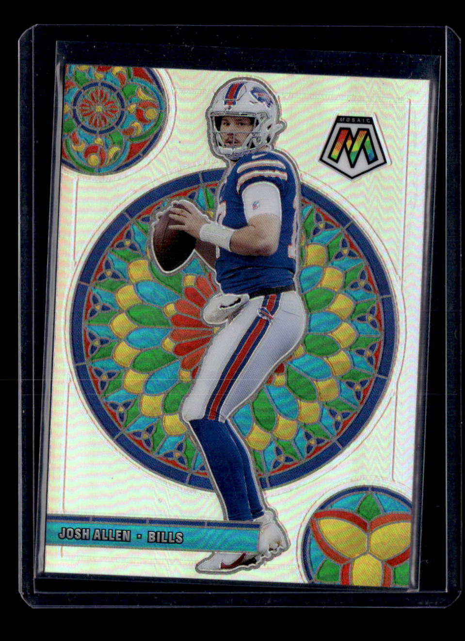 2021 Panini Mosaic #GM-4 Josh Allen Glass Mosaic