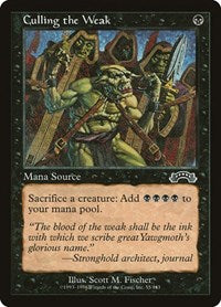 MTG Exodus Culling the Weak
