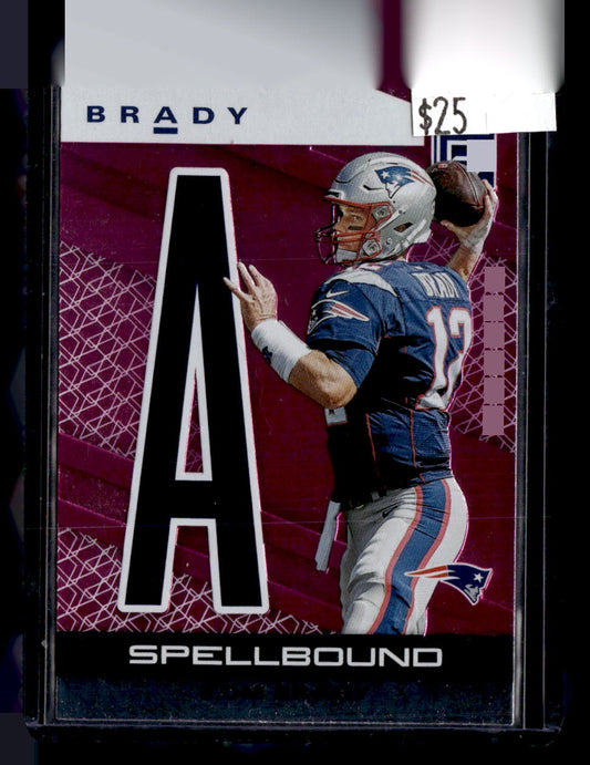 2020 Donruss Elite #12 Tom Brady Spellbound Pink