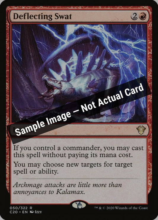 Magic,Commander 2020,Deflecting Swat - 50,Normal,Near Mint — Sample Image, Not Actual Card