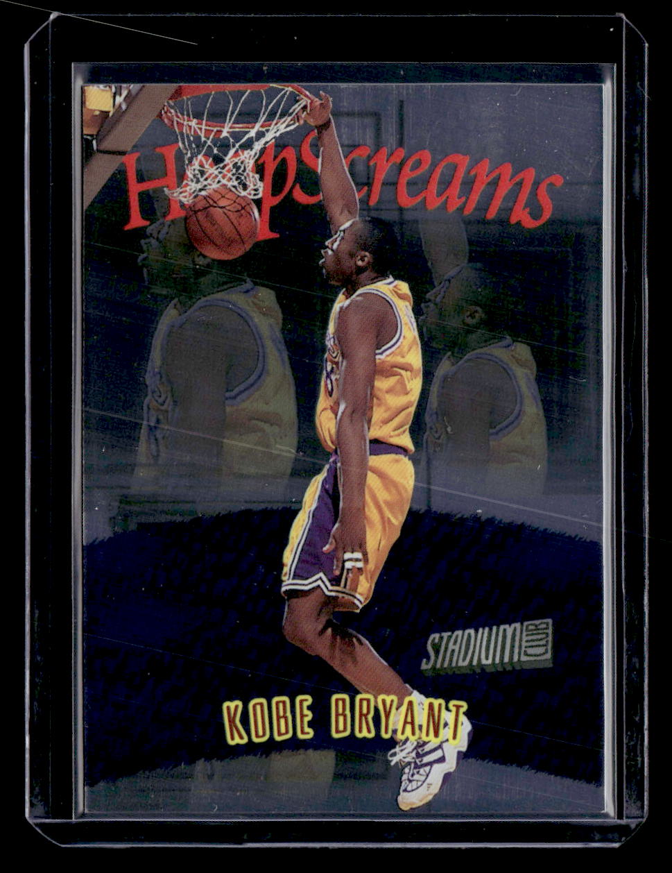 1997-98 Stadium Club #HS9 Kobe Bryant Member's Only Hoop Screams